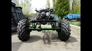 Из  старого УАЗа 469 и с двигателем от мерседеса сделали  УАЗ 469 БиGDог