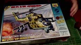 МИ-24 "Крокодил"  М 1/72 Звезда №7293 Часть 1