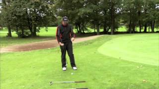 Conseil de golf, Coup d'approche / bâton hybride.