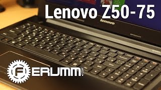Lenovo Z50-75 подробный обзор ноутбука. Все особенности Lenovo Z50-75 от FERUMM.COM