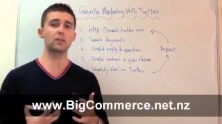 E-commerce Web Design - Guerrilla Marketing With Twitter