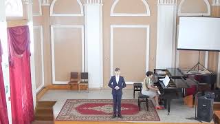 "Моё ранчо" Нил Янг. (Из к/ф "Там, где бродит бизон"). Исполняет Николай Дворников. Вокал. Экзамен.