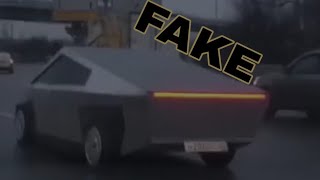 Fake Cybertruck spotted in Russia