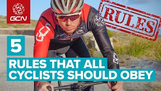 5 Rules All Cyclists Should Obey | How To Ride On The Road Safely
