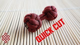 How to Make a Knuckle Roller Paracord Fidget Toy Tutorial Quick Cut