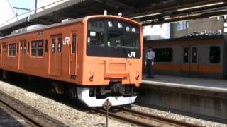 【JR東日本】さよなら中央線201系 甲府（PART１）三鷹駅で撮影
