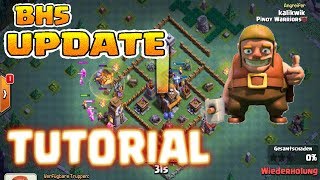 Meisterhütte Upgrade Tutorial + Builderhall 5 Guide ▲ CLASH OF CLANS DEUTSCH Hunrizzle