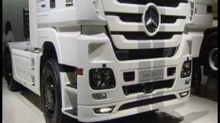 Mercedes Actros Black and White Liner