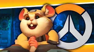 Hammond - Wrecking Ball | 6 V 6 ALL HAMSTERS (New Overwatch Hero)