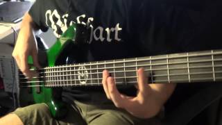 HIDEOUS DIVINITY - "Life During Epidemic" (Bass Playthrough)