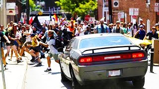 Neo-Nazi Drives Through Crowd Of Protesters In Charlottesville (VIDEO)