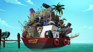 《愤怒的小鸟》第一季第二十八集 一日的渔获 Angry Birds Toons EP28 Catch of the Day