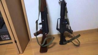 「サバゲ」髭のエアガン紹介やで～。その１「introduce my airsoft gun Part1」