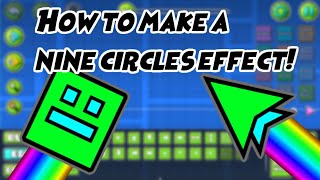 GD Tutorial: how to make a nine circles wave