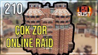 En Zor Online Raid//Full Taretli Base//Rust Türkçe #210