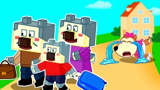 Minecraft Family, Please Come Back Home! | Animation For Kids | Funny Stories for Kids About Family