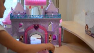 Кукла Принцесса София Принцесса Эмбер и их замок Doll Sofia Dancing Sisters Disney and their Castle