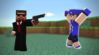 ÇILGIN SİLAHLA VURULDU! ? - Minecraft