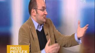 TV KANAL 9, NOVI SAD: PRESS PRESEK 20.03.2015. Prof. dr Vladimir Pavićević