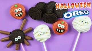 DIY HALLOWEEN OREO POPS ! How To Make Yummy Creepy Desserts by Hoopla Recipes