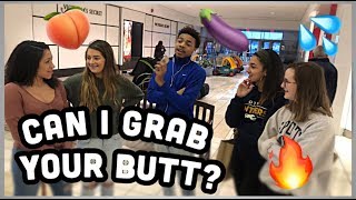 CAN I GRAB YOUR BUTT? | PUBLIC INTERVIEW!!! ( HER BUTT IS FAT ?)