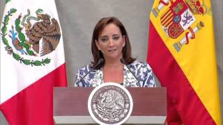 Reunión sobre la relación comercial, turística y de los vínculos México – España