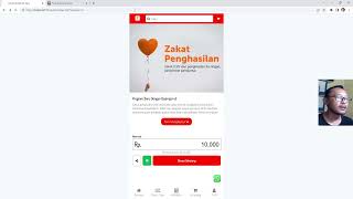 Coding validasi nilai minimum donasi dengan JavaScript