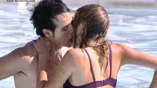 Amaia Salamanca en la piscina SMS