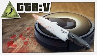 GTA 5 Funny Moments - Psycho Roomba