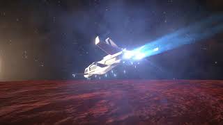 4km/s Beluga Crash - Elite Dangerous