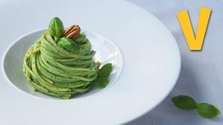 Spaghetti with Pesto Sauce