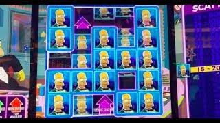 SLOT MACHINE WINS ON THE SIMPSONS ★ RED QUEEN ★ CASH EXPLOSION