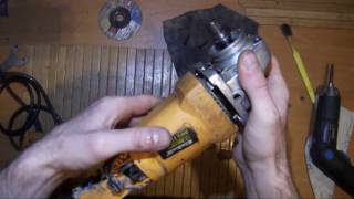 Ремонт и чистка болгарки Einhell bvs 115