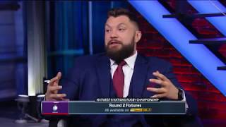 NBC analyst Alex Corbisiero recaps Round 1 with Derek Rae | NBC on NatWest 6 Nations