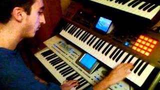 Armenian Keyboard - Roland Fantom X6 & Korg Pa2X Pro