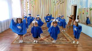 г. Дзержинск МБДОУ "Детский сад №80",танец "Тучка", 3-5 лет.