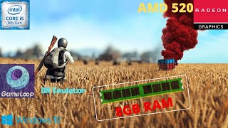 PUBG MOBILE on TGB i5,8gb RAM,radeon hd 520 (2GB) gameplay