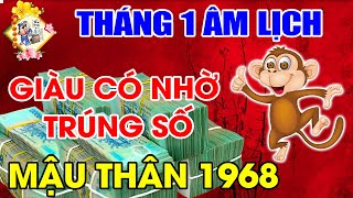 TUỔI MẬU THÂN 1968, VÀO THÁNG 1 ÂL MAY MẮN GIÀU CÓ, HAY TAI ƯƠNG ĐEO BÁM, VẬN HẠN THẾ NÀO?