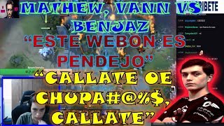 MATHEW Y VANN VS BENJAZ / SACANDO EL PROHIBIDO BOUNTY "ESTE WEBON ES PENDEJO"