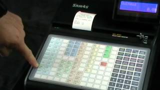 Sam4s ER 920 Cash Register - How To Change Prices