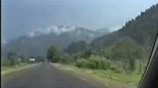 Driving thru Ukrainian Carpathians