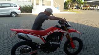 TEST RIDE HINDA TRAIL 150