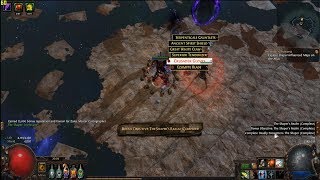 POE 3.3 Shaper LV74 First time *Winddripper DEATHEYE INCURSION LEAGUE by.Ahleee