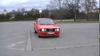 BMW E21 318 Dellorto. New motor M10 and exhaust road test ...
