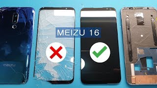Разбор Meizu 16th. Замена стекла (тачскрин) и дисплея. Сервисный центр M-FIX