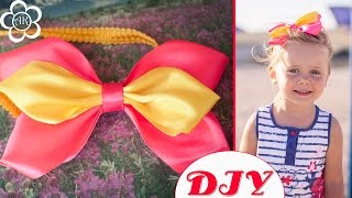 Как сделать бантик из ленты? Мастер класс