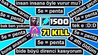BARIŞ "KARA HASAT" CAN!! 1500 AP 776 YÜK EKKO JUNGLE İLE TEKLEYE TEKLEYE PENTAKILL!!