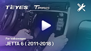 Видео по монтажу головного устройства в автомобиль VW jetta 2011 2018