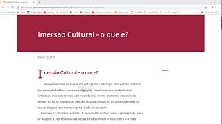 Aprenda Inglês com imersão