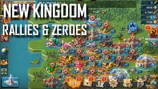 Lords Mobile F-J: New Kingdom Rallies & Zeroes